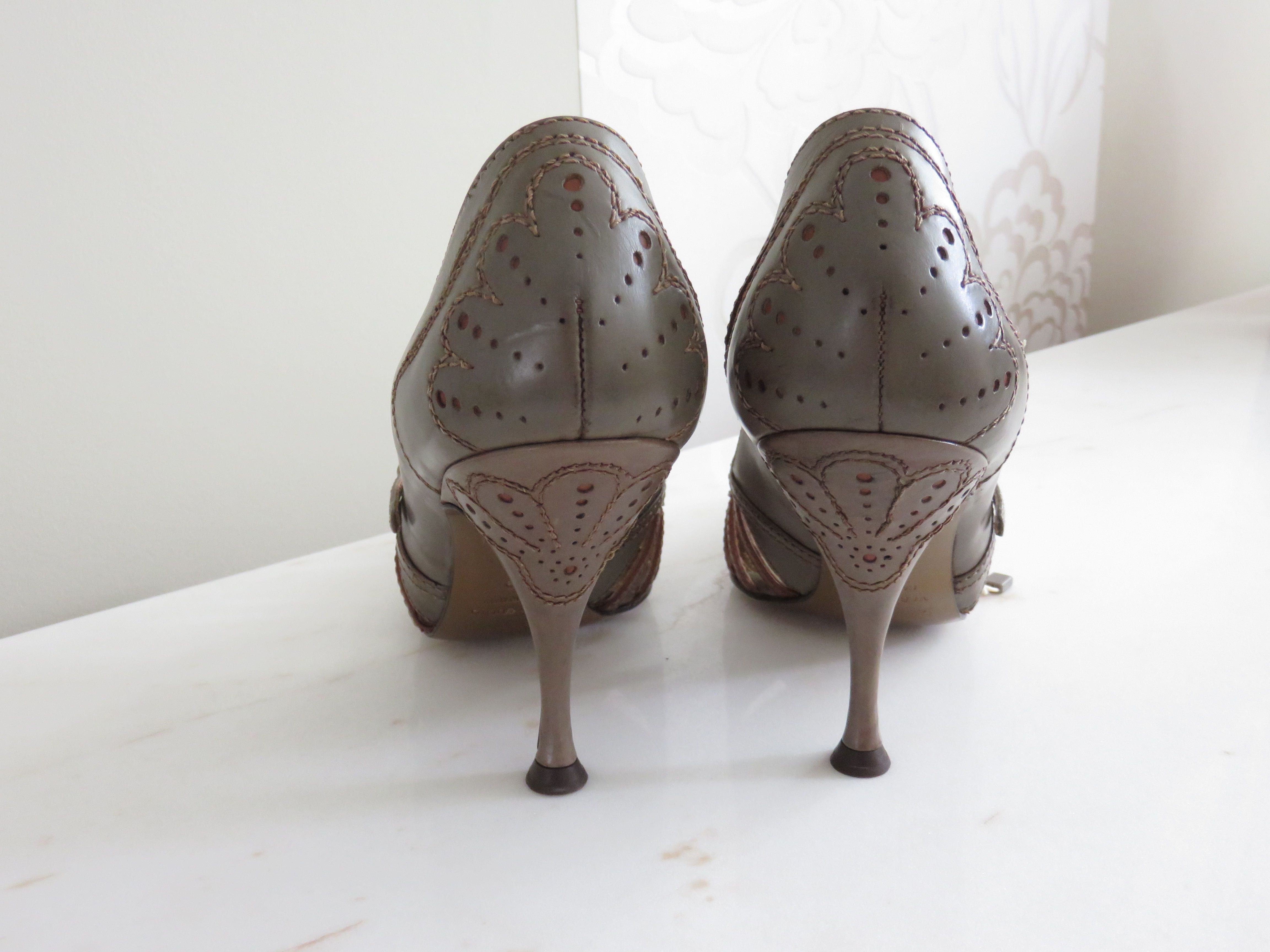 Обувки с ток Dolce & Gabbana, 39 - 40, нови