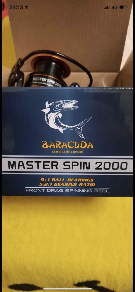 Vand Mulineta Baracuda Master Spin SMD 2000