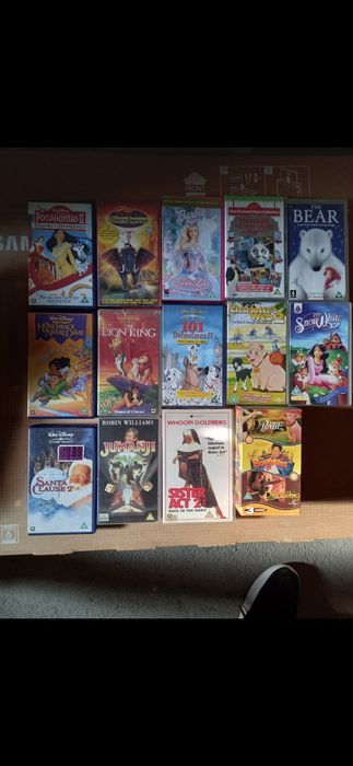 VHS касети Английски издания
