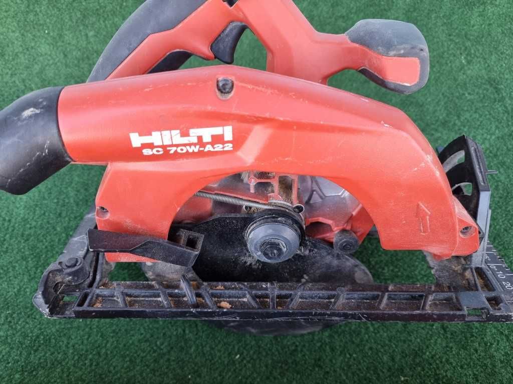 Hilti SCW - SCM - SC70 - 22A - ръчен акумулаторен циркуляр