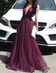 Vand Rochie tul culoare mov Ana Radu