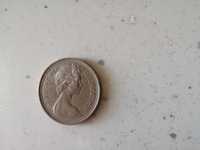 Монета Елизабет 2 coin Elizabeth II 1968