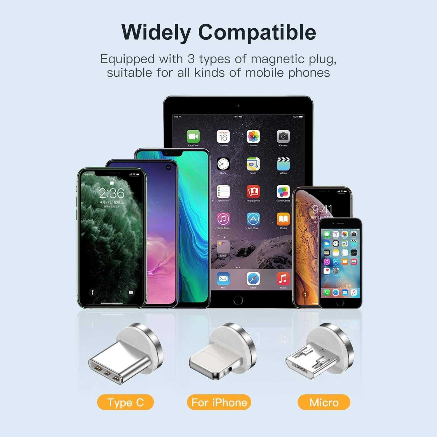 Baterie externa KUULAA 3 în 1,3000mah,pt IOS și ANDROID,sigilat