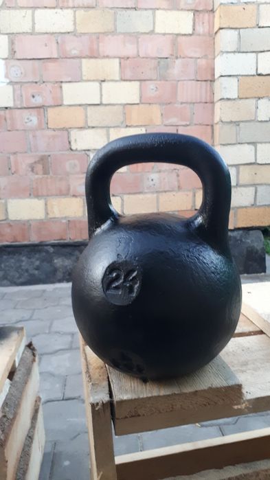 Гиря советская стандартная 24кг либо обмен на 16кг