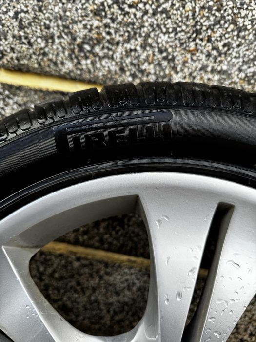 Джанти със зимни гуми pirelli 17цола за vw
