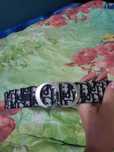 Curea Christian Dior cu catarama din argint 110 cm noua