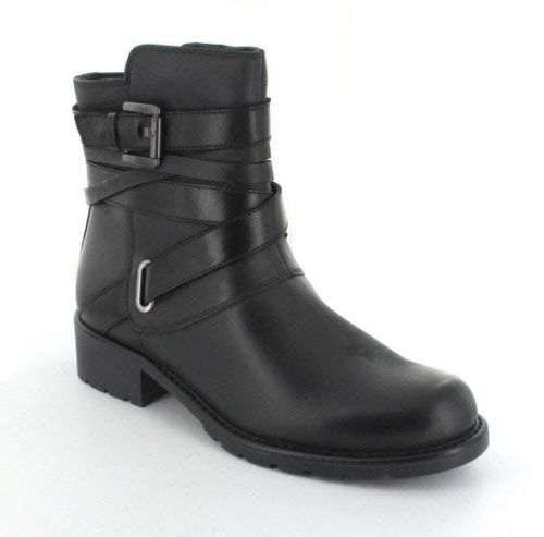 Cizme scurte - Ghete Clarks NOI 4 1/2 (37-37,5) din piele neagra