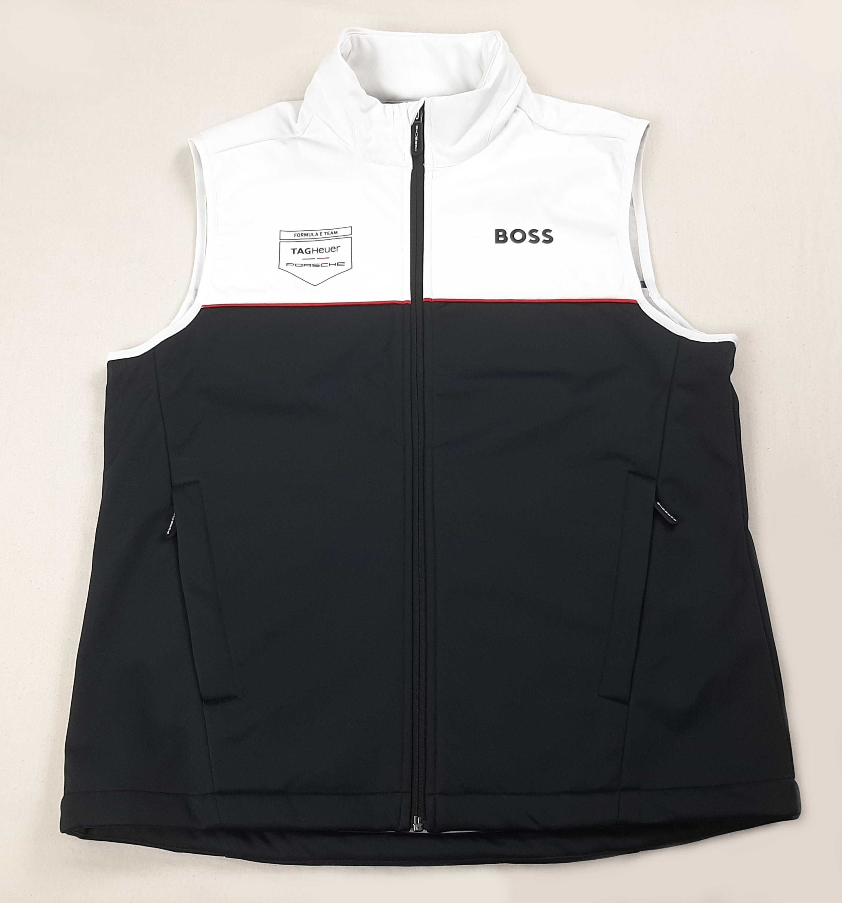Porsche Motorsport x Boss Softshell Vest - Оригинален мъжки елек L