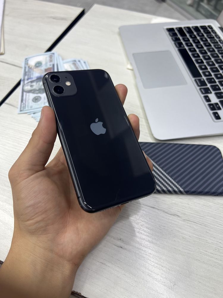 qora Iphone 11 Ideal bonusi bilan srochno