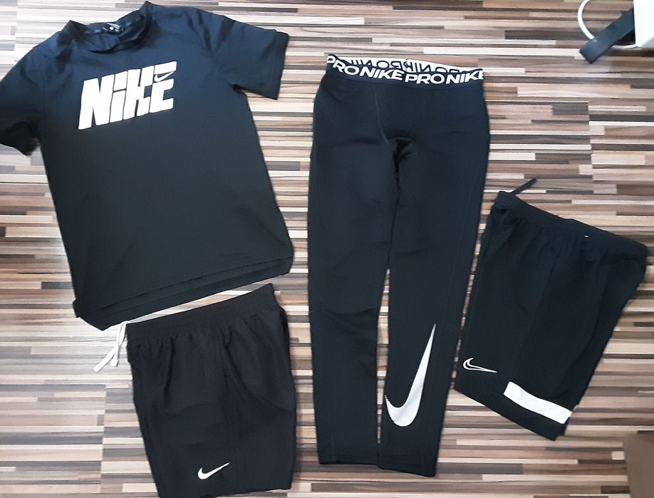 (L 147-158) NIKE PRO оригинални термо клин(40лв),тениска,шорти,долница