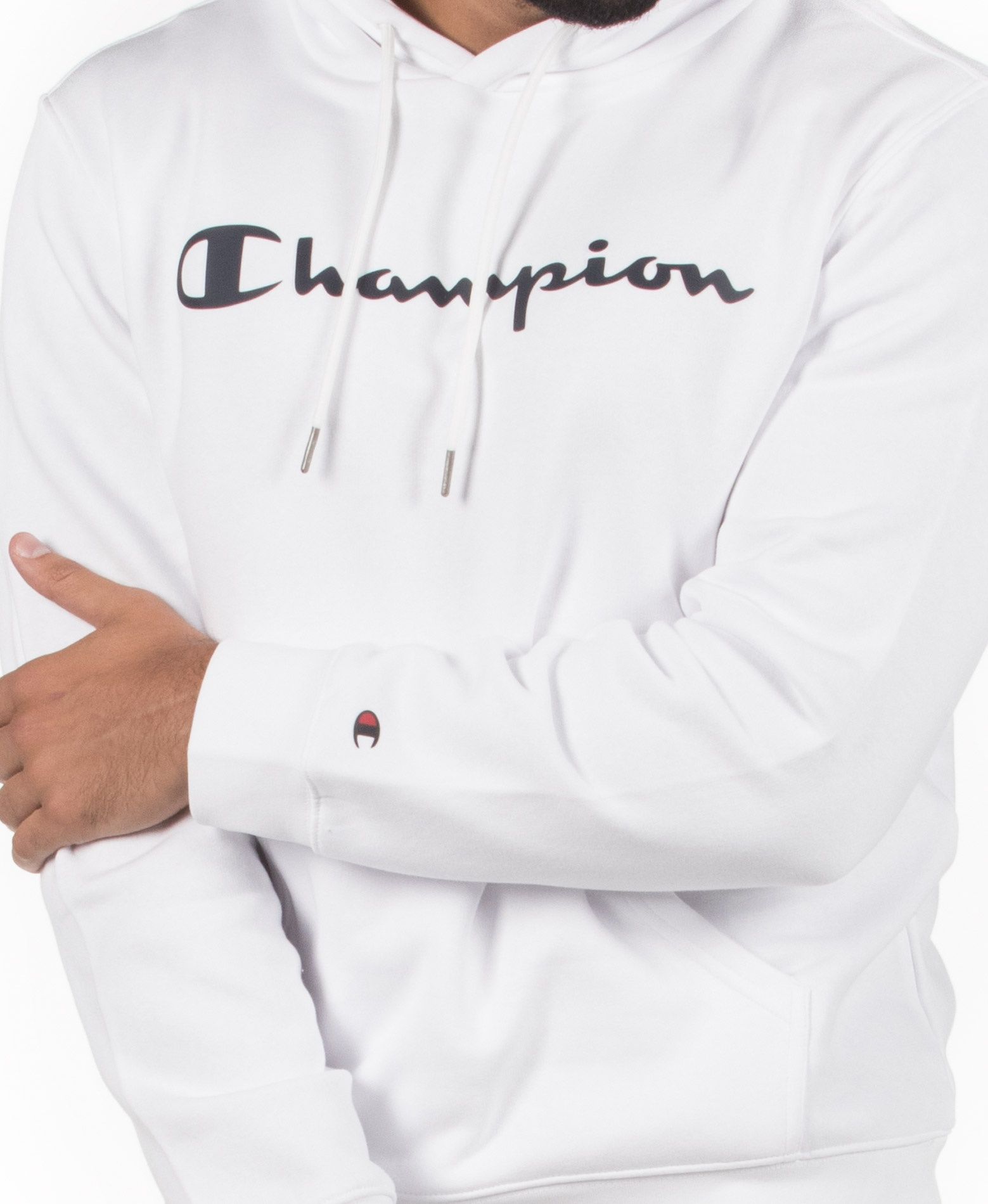 Суичър Champion в бяло