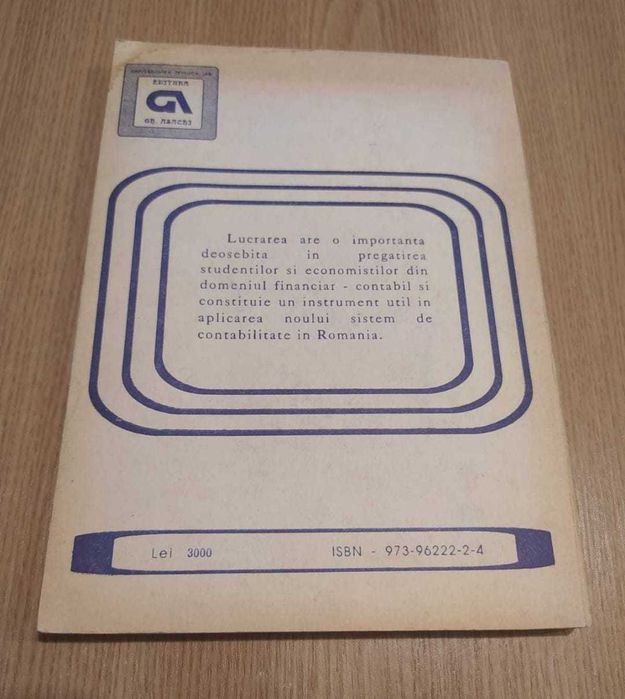 Contabilitatea gestiunii patrimoniului - Emilian Dumitrean