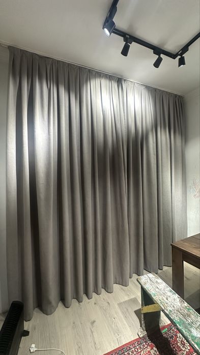 Шторы серые качественные