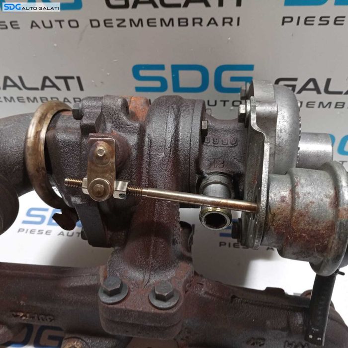 Turbo Turbina Turbosuflanta Peugeot 206 1.4 HDI 50 KW 2001 - 2012 Cod 54359710009 MF 50175454 01937 [274M6]