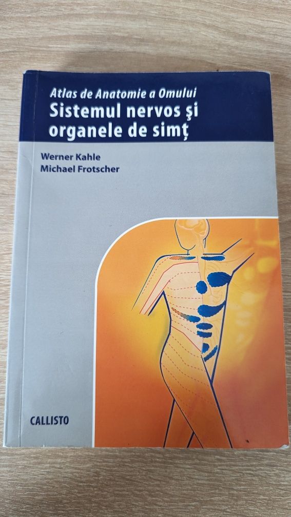 Anatomia sistemului nervos central, Werner Kahle, editura Callistro
