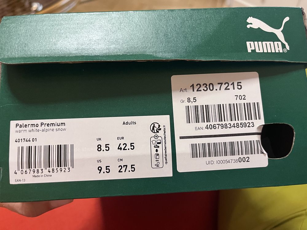 ЧИСТО НОВИ! Мъжки маратонки PUMA, размер 42.5