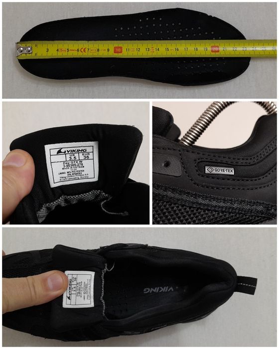 Ghete Viking Day Low Gore - Tex, pantofi hiking, munte, nr 36 EU