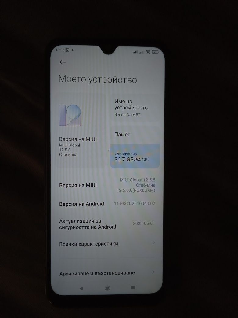 Xiaomi redmi note 8T