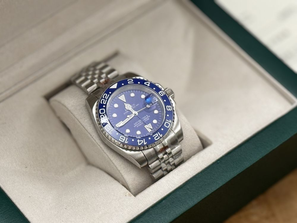 Часы Rolex GMT Master II “Smurf”