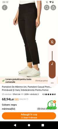 Pantaloni mărime mare(4xl)