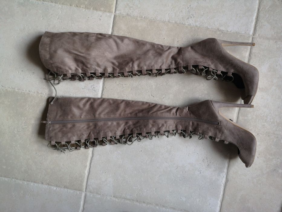 Cizme lungi peste genunchi Asos