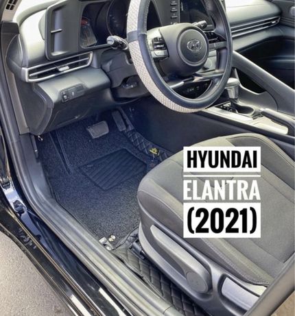 Hyundai Elantra 3д полики/ 3д ковры Элантра