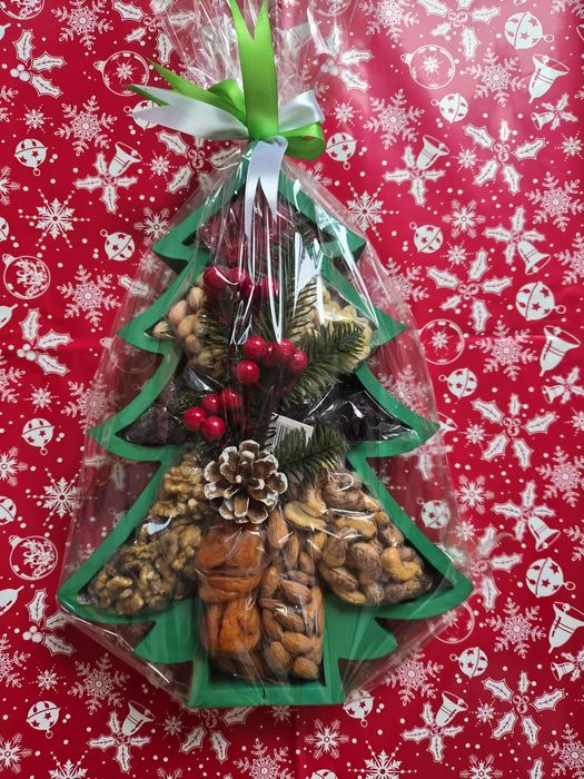 Подарки на новый год из сухофруктов в оригинальной упаковке