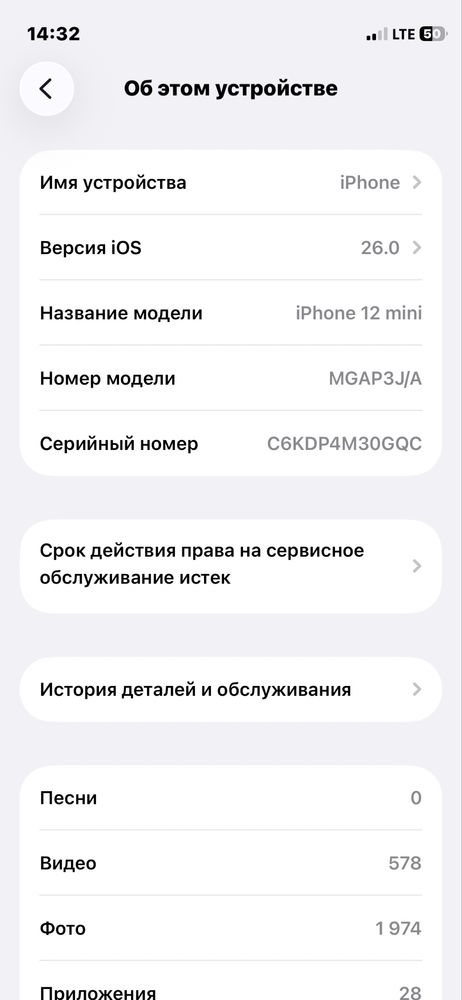 iPhone 12 mini.