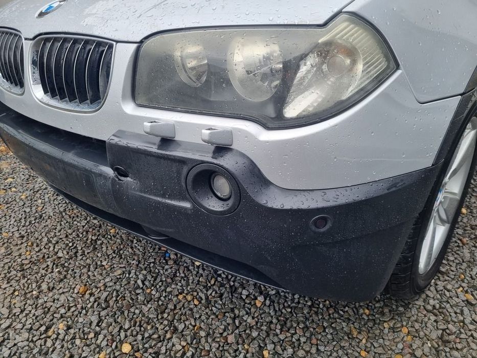 Bara fata BMW X3 E83 2003 - 2006 Titan Silber Metallic 354 (1362) model cu spalatoare far