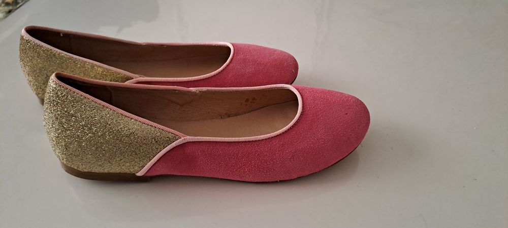 Балеринки от естествена кожа