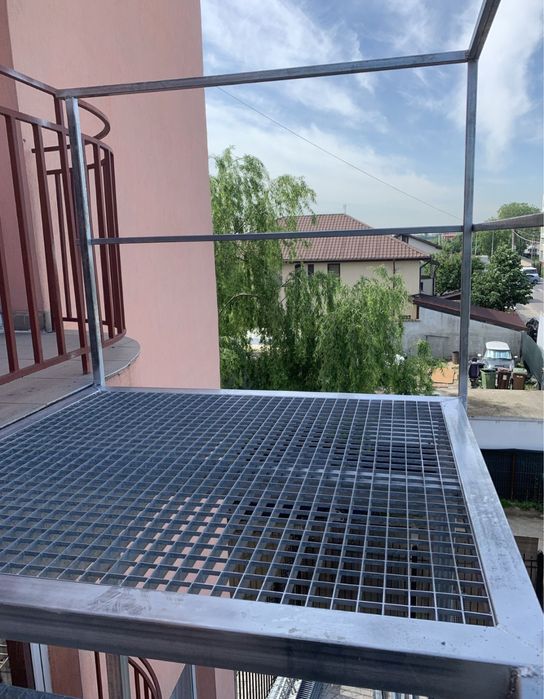 Gratare metalice zincate