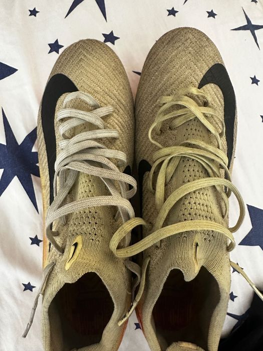 Бутсы air zoom  желтые