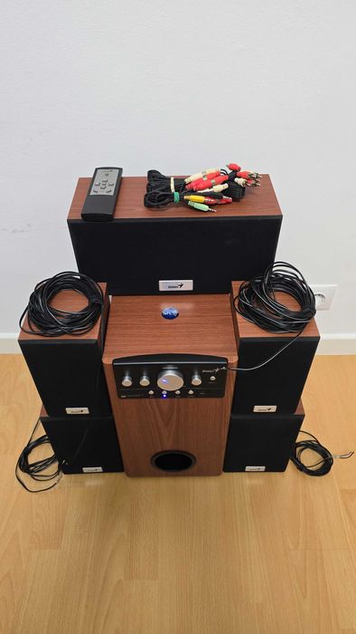 Sistem boxe Genius 5+1 cu bluetooth