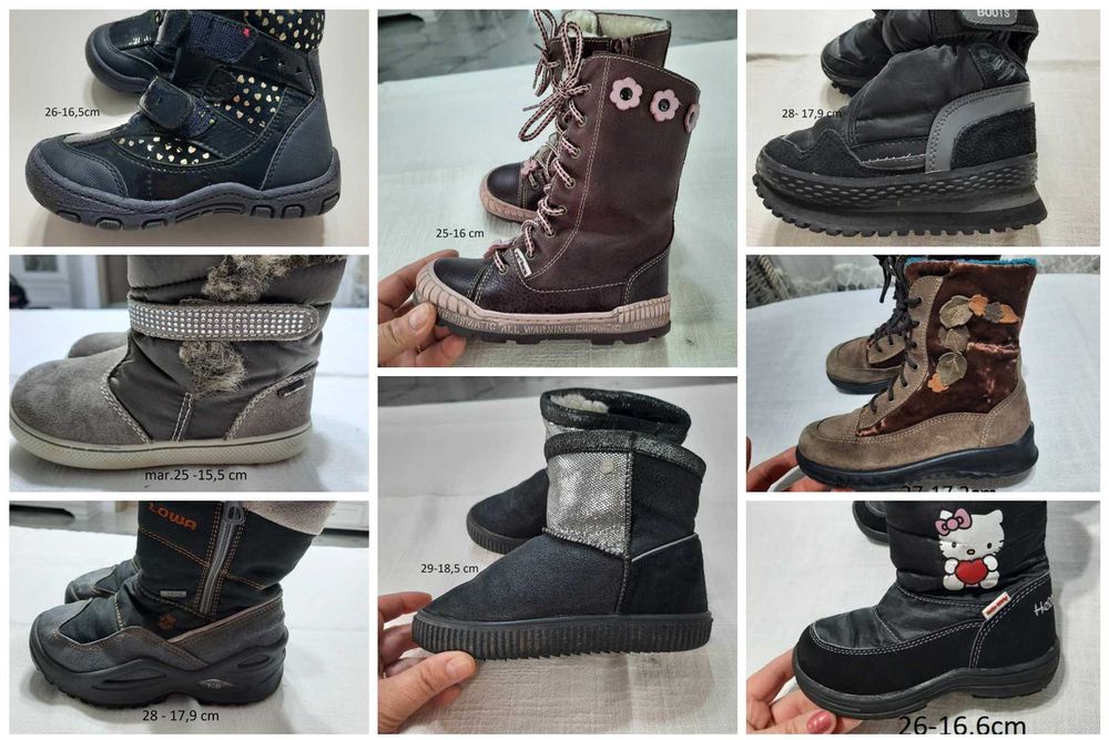 Cizme de iarna copii mar.25 la 29