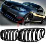 Set Grile Negre BMW E90 / E91 (2008-2011) Facelift Negru lucios