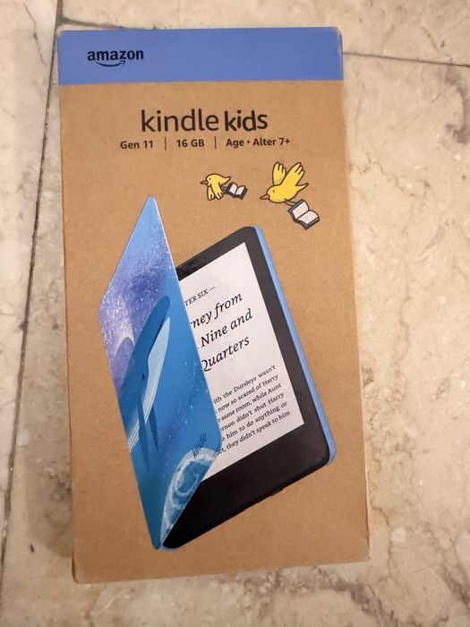 Amazon kindle kids gen 11 16gb cu husa inclusa originala albastra