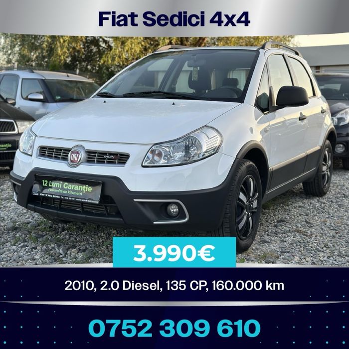 Fiat sedici 4x4 2.0d Garantie Rate suzuki sx4