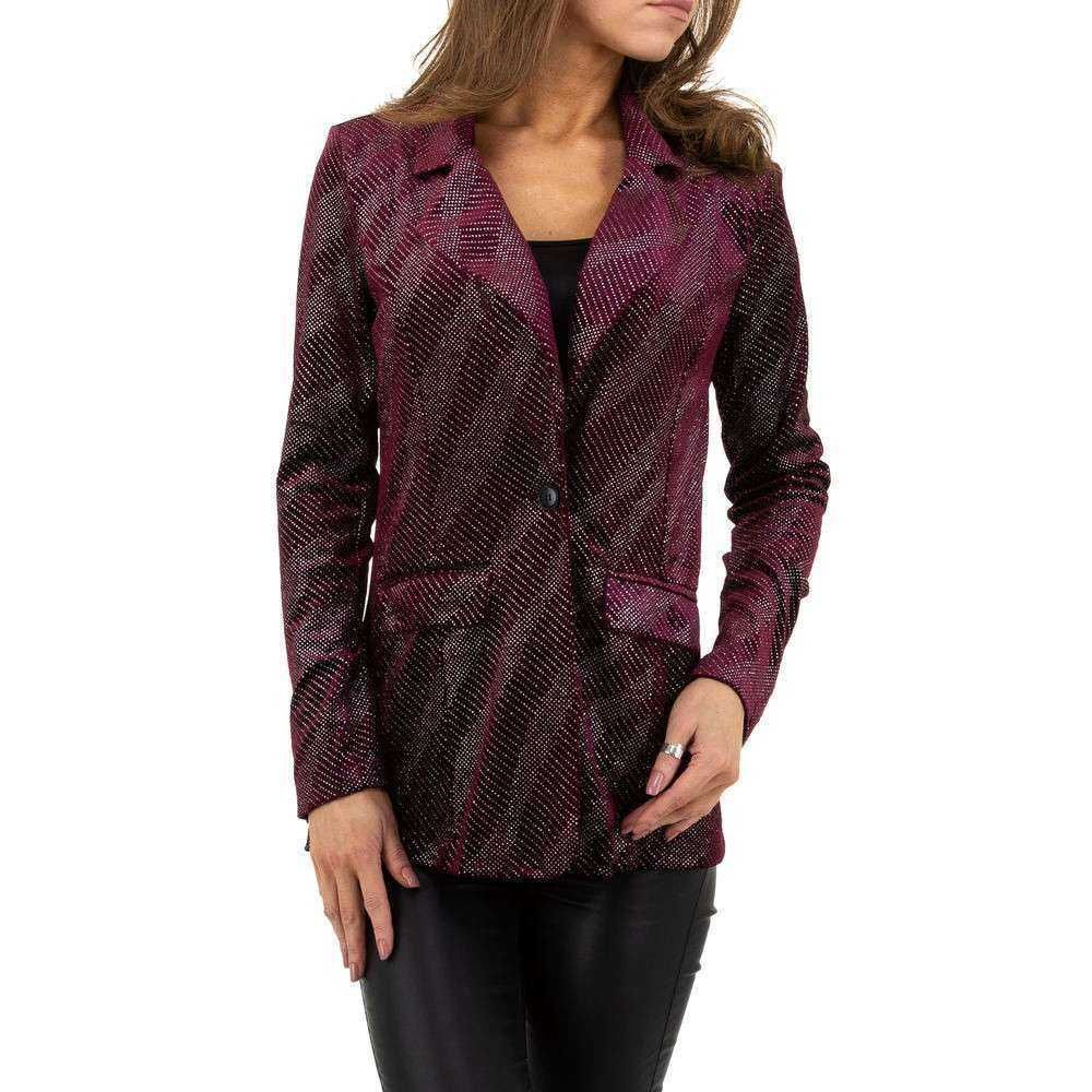 Blazer pentru femei JCL - Bordeaux