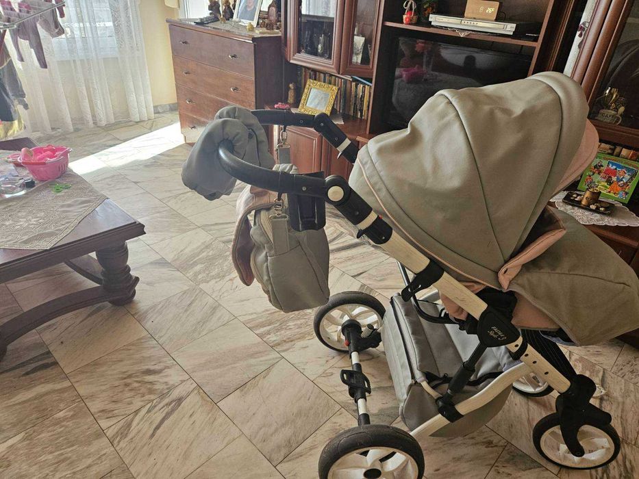 Количка 2в1 със зимен и летен кош