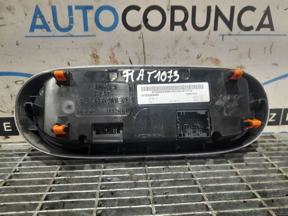 Panou Comanda AC Clima Fiat 500X Cross 2014 - 2018 (1073) 07356568400