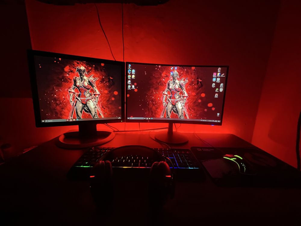 Геймърски компютър + нов геймърски монитор Acer Nitro 5 с гаранция