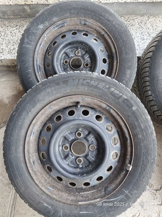 Зимни гуми Mishelin 175/65 R14 с джанти