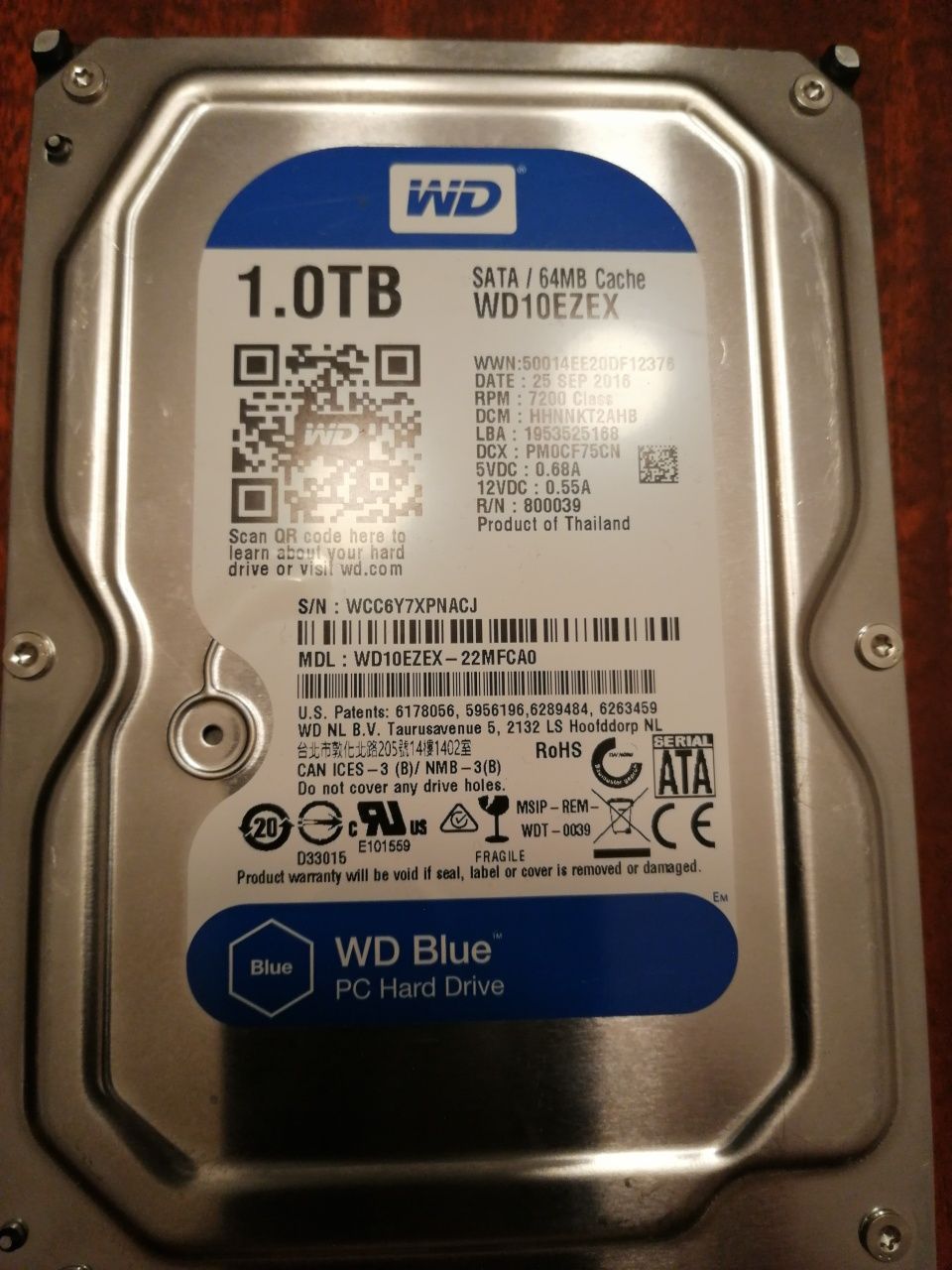Hard disk Wd Blue, Seagate, Toshiba 1TB