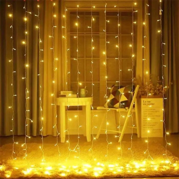 Гирлянда водопад Гирлянда штора 3*2м