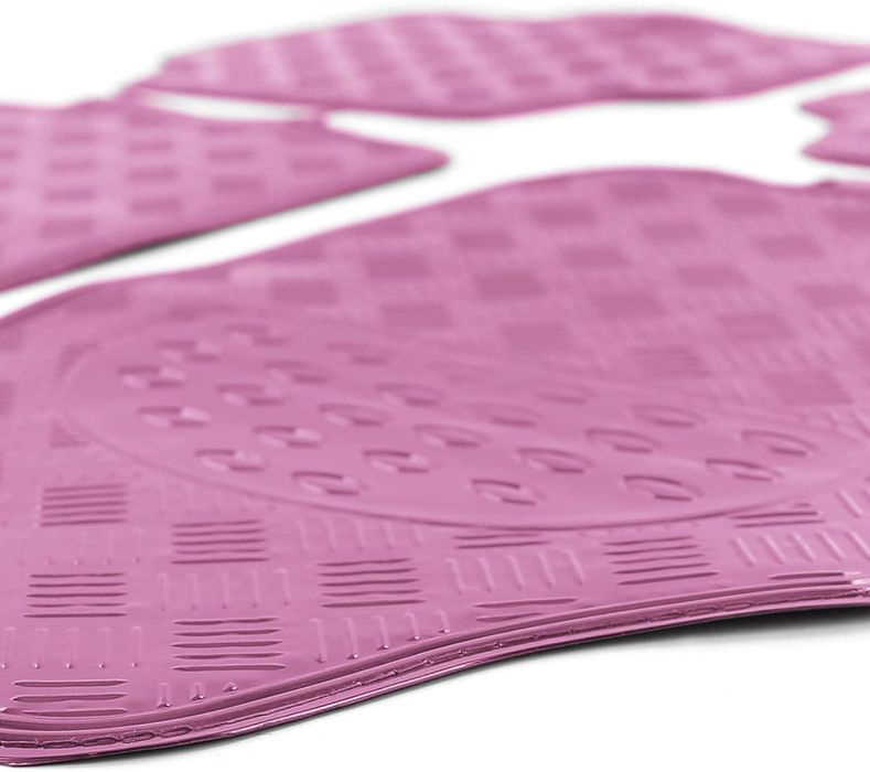 стелки за кола pvc alu look розови 4броя sumex apa 60рк