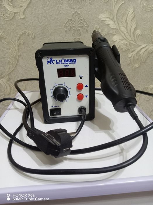 Паяльный фен в хорошем состоянии