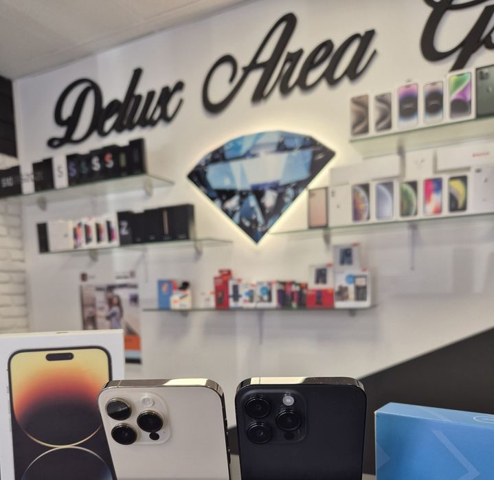 Iphone 14 Pro / Space Black/Gold / 128/512 GB / DeluxGSM