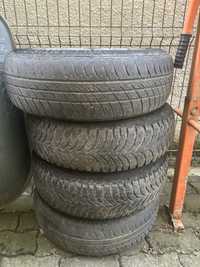 Jante skoda cu cauciucuri barum 165/55 r14