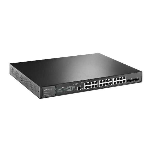 24‑портовый гигабитный управляемый слотами + 10G TP-LINK TL-SG3428XMP