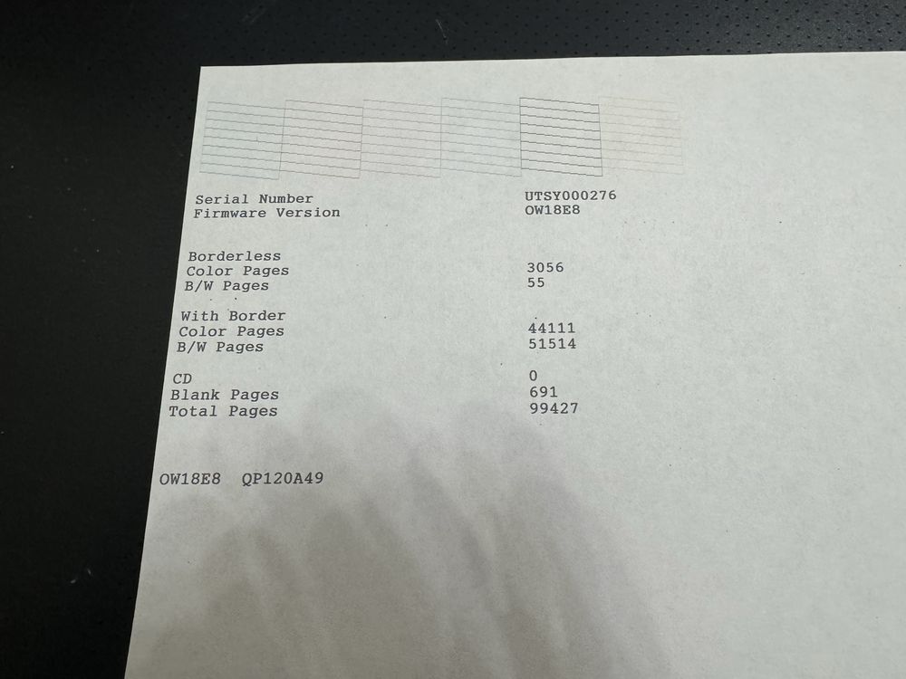 Продам цветной принтер Epson L850